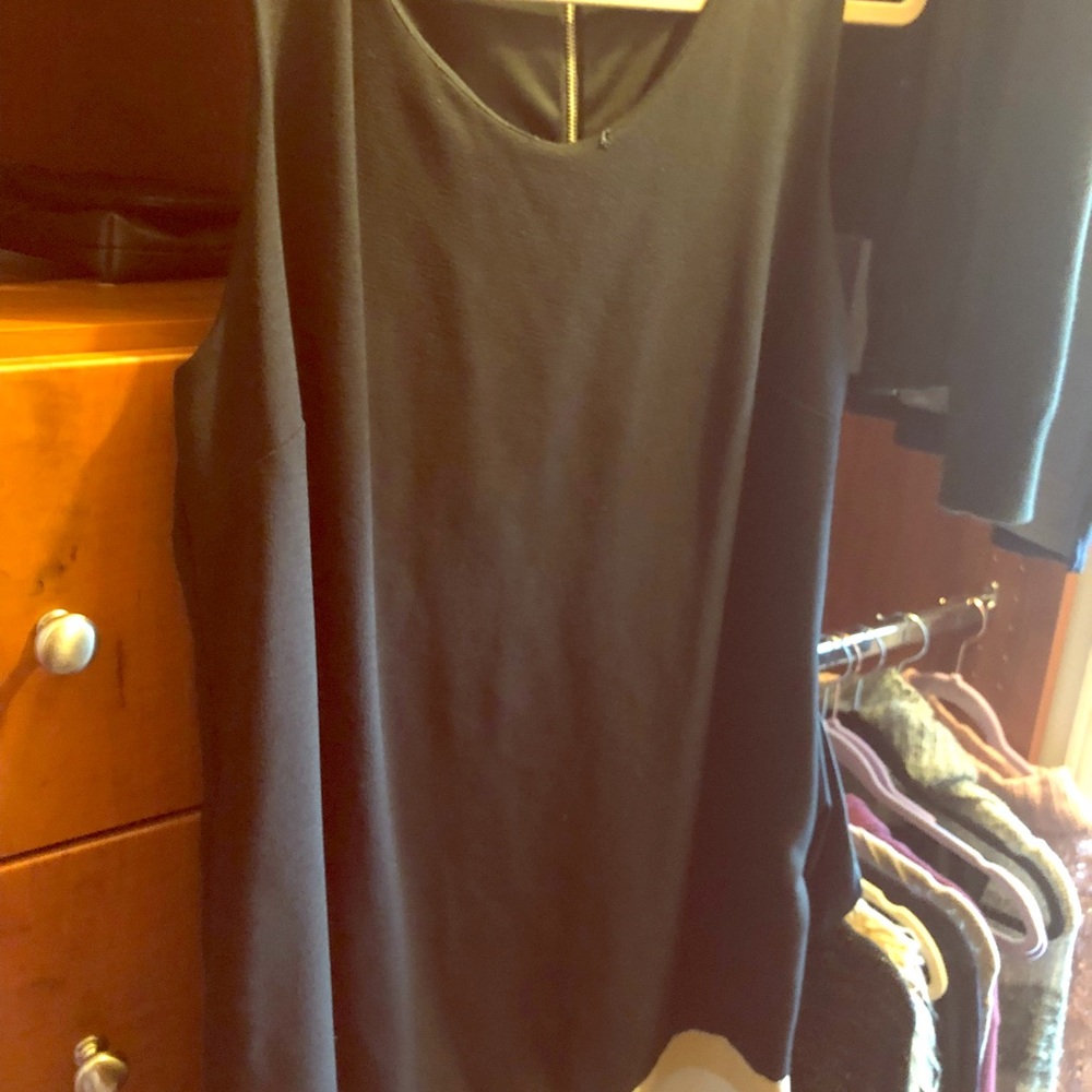 Simple black dress